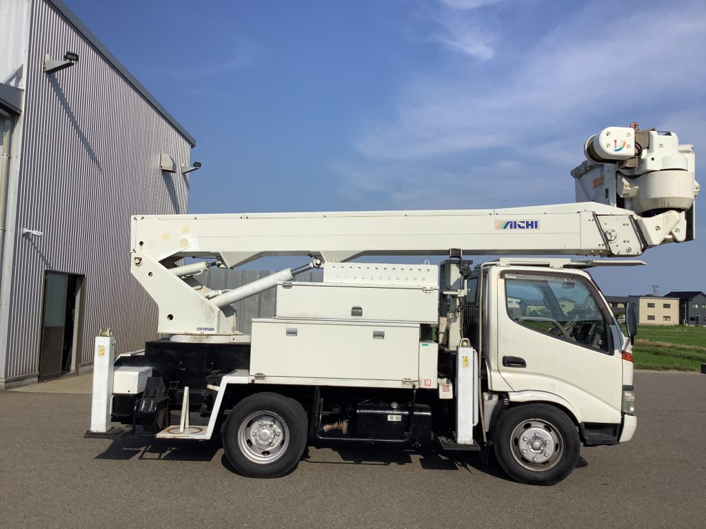 SH15B 配電作業車｜高所作業車･建柱車トータルサポート by 神田車輌株式会社
