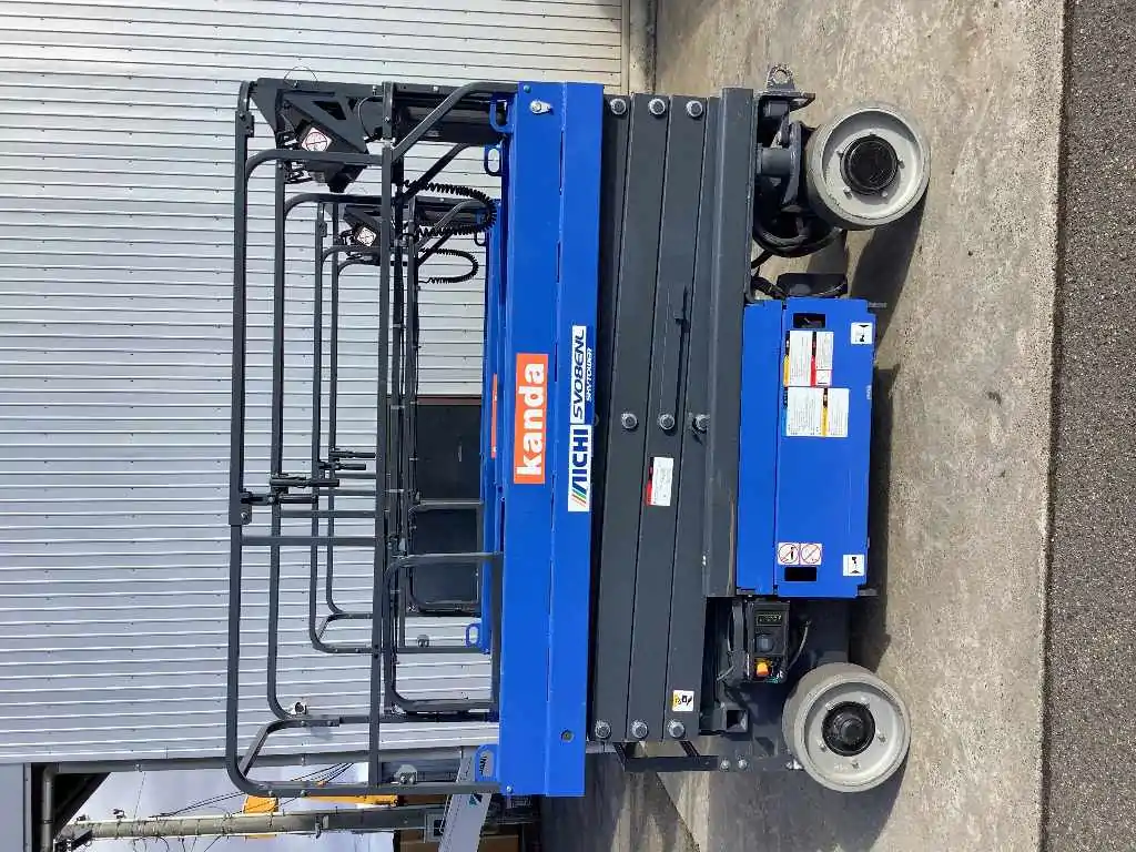 中古高所作業車･建柱車在庫｜SV08E1NL   8M 垂直昇降型高所作業車